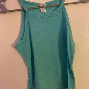Teal tank top